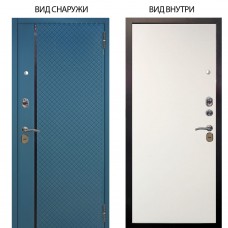 Стальная БЕРЛОГА XS / Рина Бирюза софт / Элегант Софт милк