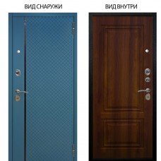 Стальная БЕРЛОГА XS / Рина Бирюза софт / Элион Дуб рустикальный