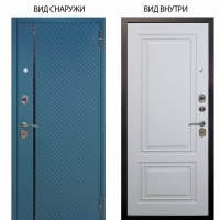 Стальная БЕРЛОГА XS / Рина Бирюза софт / Элион Софт милк