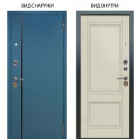 Стальная БЕРЛОГА XS / Рина Бирюза софт / Анастасия 2 Ваниль винил
