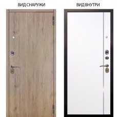 Стальная БЕРЛОГА XS / Элегант Рустик соломенный / Гауда Роял вуд белый