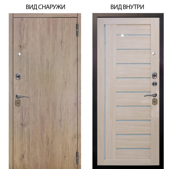 Стальная БЕРЛОГА XS / Элегант Рустик соломенный / Диана Буксус