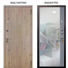 Стальная БЕРЛОГА XS / Элегант Рустик соломенный / Магнум Силк маус