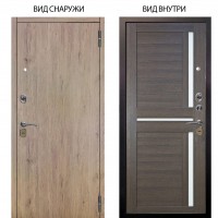Стальная БЕРЛОГА XS / Элегант Рустик соломенный / Мирра Лунная ночь