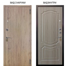 Стальная БЕРЛОГА XS / Элегант Рустик соломенный / Мишель Ларче светлый