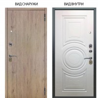 Стальная БЕРЛОГА XS / Элегант Рустик соломенный / Могадиш Софт милк