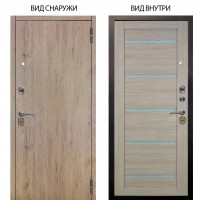 Стальная БЕРЛОГА XS / Элегант Рустик соломенный / Александра Буксус