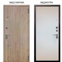 Стальная БЕРЛОГА XS / Элегант Рустик соломенный / Под покраску