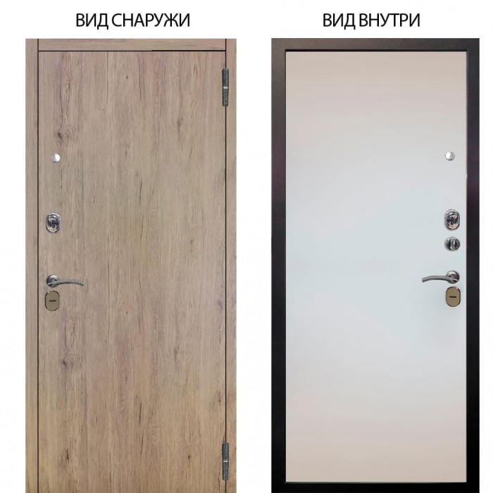 Стальная БЕРЛОГА XS / Элегант Рустик соломенный / Под покраску