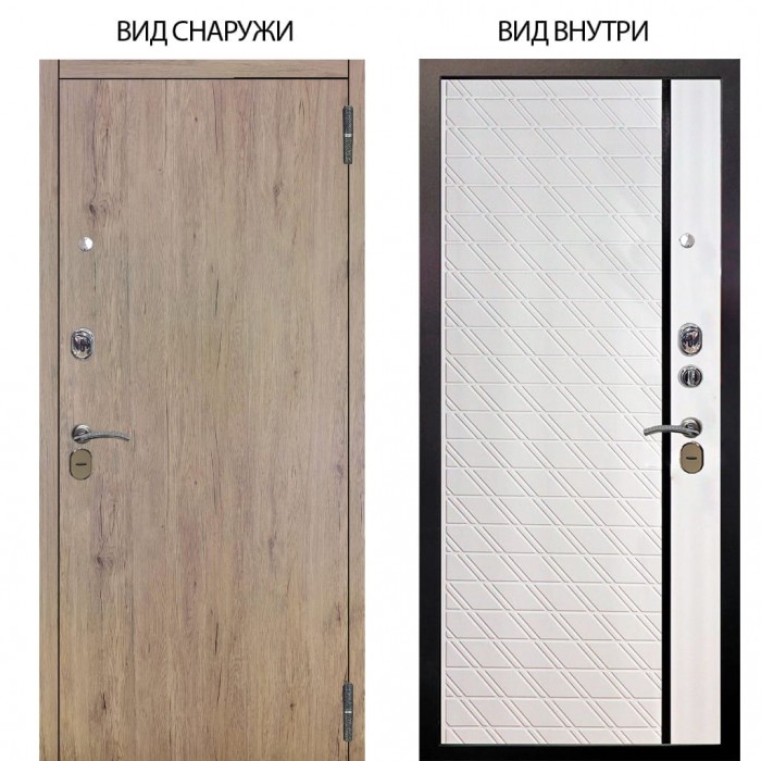 Стальная БЕРЛОГА XS / Элегант Рустик соломенный / Тори Софт милк