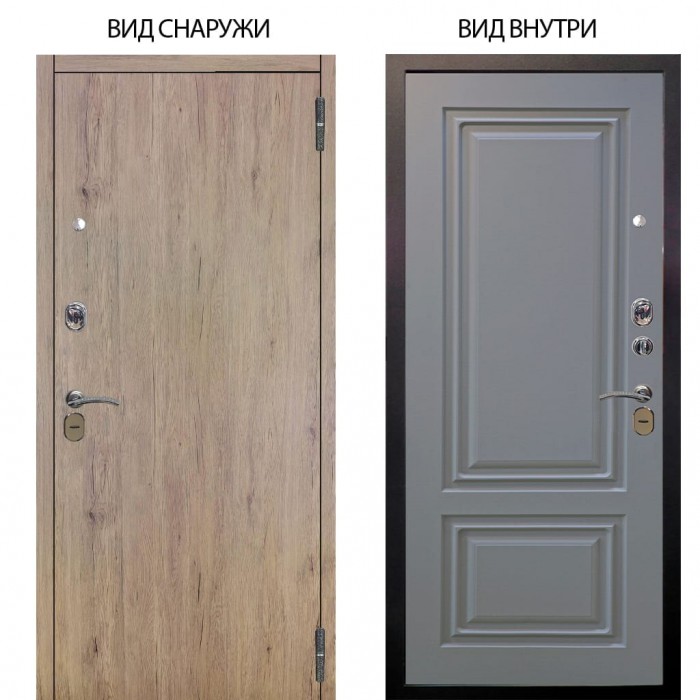 Стальная БЕРЛОГА XS / Элегант Рустик соломенный / Элион Силк маус