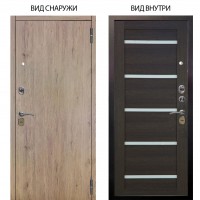 Стальная БЕРЛОГА XS / Элегант Рустик соломенный / Александра Лунная ночь