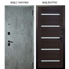 Black / Агат Темный бетон горизонт / Александра Вельвет