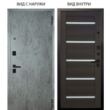 Black / Агат Темный бетон горизонт / Александра Лунная ночь