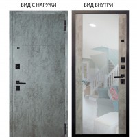 Black / Агат Темный бетон горизонт / Вояж Светлый бетон