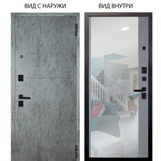 Black / Агат Темный бетон горизонт / Магнум Силк маус
