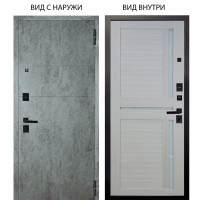 Black / Агат Темный бетон горизонт / Мирра Белая лиственница