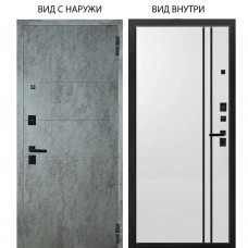 Black / Агат Темный бетон горизонт / Нора 4