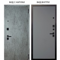 Black / Агат Темный бетон горизонт / Элегант Силк маус