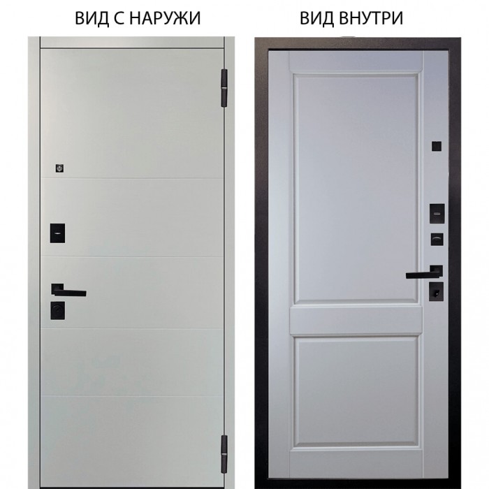 Black / Агат Вельвет белый горизонт / Соренто Белая эмаль