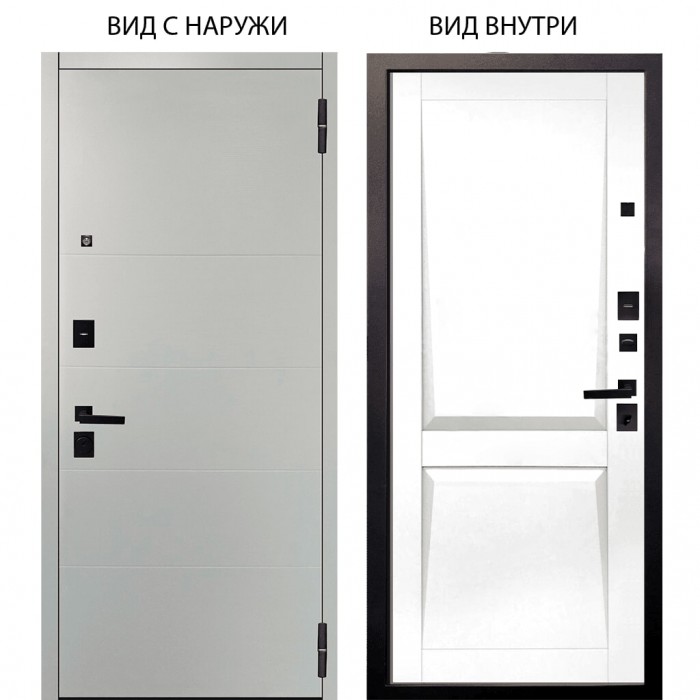 Black / Агат Вельвет белый горизонт / Ариана Белая эмаль