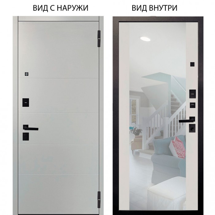 Black / Агат Вельвет белый горизонт / Вояж Белое дерево