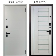 Black / Агат Вельвет белый горизонт / Диана Белая лиственница