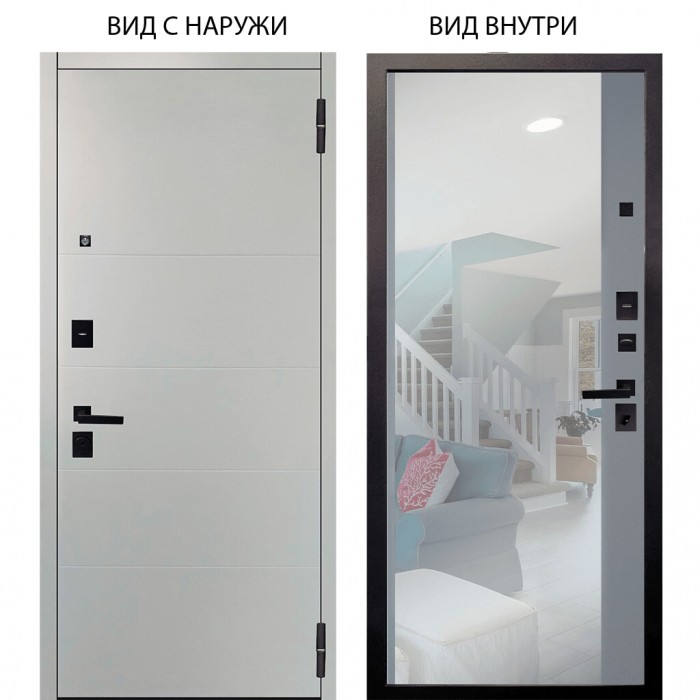 Black / Агат Вельвет белый горизонт / Магнум Силк маус