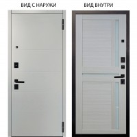 Black / Агат Вельвет белый горизонт / Мирра Белая лиственница