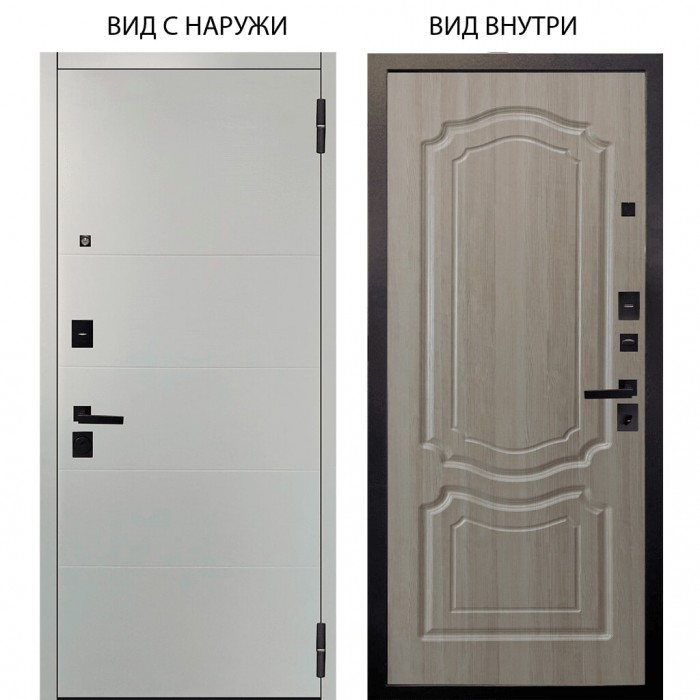 Black / Агат Вельвет белый горизонт / Мишель Ларче светлый