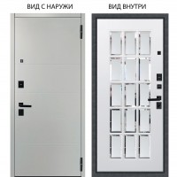 Black / Агат Вельвет белый горизонт / Мэрелин Софт милк с фацетом и пескоструем