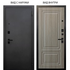 Black / BLACK металл Черный муар / Элион Дуб филадельфия крем