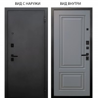 Black / BLACK металл Черный муар / Элион Силк маус