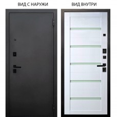 Black / BLACK металл Черный муар / Александра Белый глянец