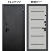 Black / BLACK металл Черный муар / Александра Серый винил