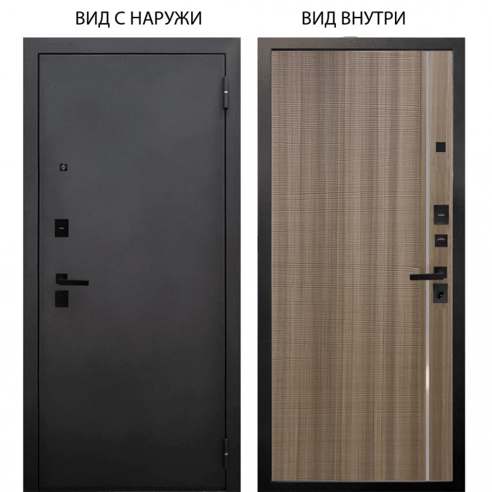 Black / BLACK металл Черный муар / Гауда Керамика