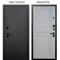 Black / BLACK металл Черный муар / Мирра Белая лиственница