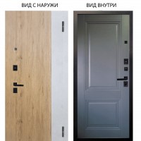 Black / Эксперт Рустик соломенный - бетон урбан милк / Соло Антрацит