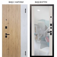 Black / Эксперт Рустик соломенный - бетон урбан милк / Вояж Белое дерево