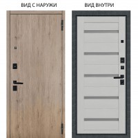 Black / Элегант Рустик соломенный / Александра Серый винил