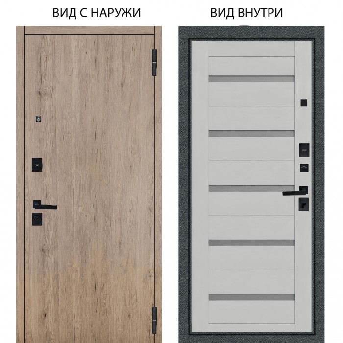 Black / Элегант Рустик соломенный / Александра Серый винил