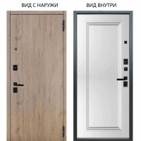 Black / Элегант Рустик соломенный / Анастасия 1 Белый снег