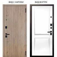 Black / Элегант Рустик соломенный / Ариана Белая эмаль