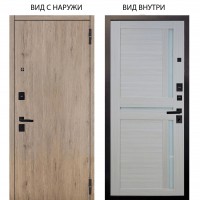 Black / Элегант Рустик соломенный / Мирра Белая лиственница