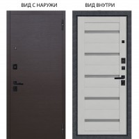 Black / Элегант Венге горизонт / Александра Серый винил