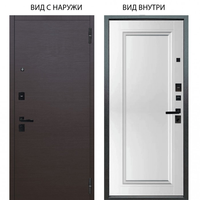 Black / Элегант Венге горизонт / Анастасия 1 Белый снег