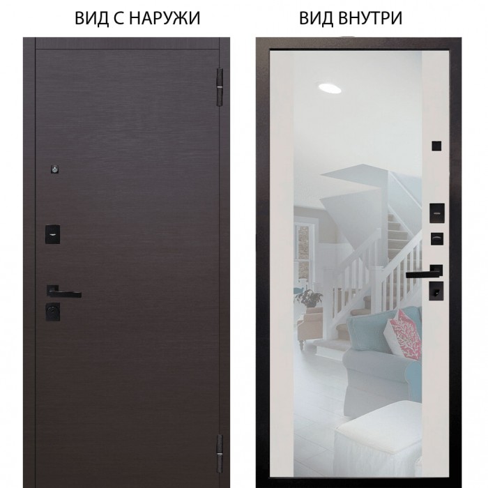 Black / Элегант Венге горизонт / Вояж Белое дерево