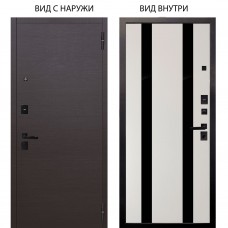 Black / Элегант Венге горизонт / Дуэт Белое дерево вставки Кензо