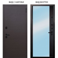 Black / Элегант Венге горизонт / Магнум Черный софт