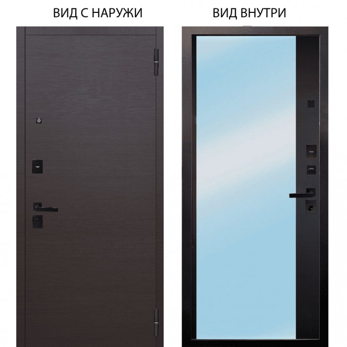 Black / Элегант Венге горизонт / Магнум Черный софт